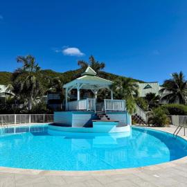 Moka Loca, Anse Marcel, 1 bedroom pool and beach, hotel Anse Marcelben