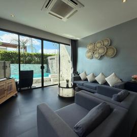 Private 2BR pool villa 2 minutes to fitness street