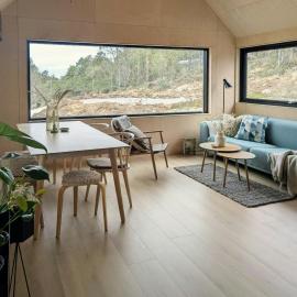 New Cabin Between Forest And Beach In Ogna – hotel w mieście Sirevåg
