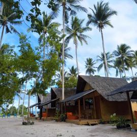 Native Nipa Huts by Sirem Beach Resort