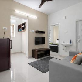 Prakash Nilayam Studio I - Kondapur, viešbutis mieste Lingampalli