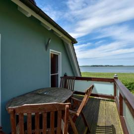 Fewo Boddenblick im OG - mit Blick auf den Breetzer Bodden