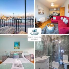 Royal Harbour Retreat - Stunning views, balcony, right on harbour, by the beach