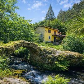 Casa Llanes Jardín y Barbacoa – Molino de Vallina