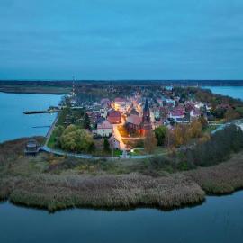 Holiday Home in Nowe Warpno by the Harbor