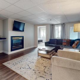 Dual-Suite Riverside Condo Sleeps 4 Views Pool