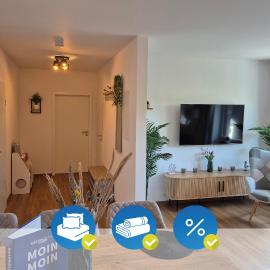 Ganz Frisch Ferienwohnung bis 6 Personen an der Nordsee