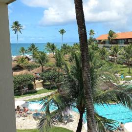 Pé na areia - Vista inesquecível - Beira mar - Muro Alto/Porto de Galinhas, hotel di Porto De Galinhas