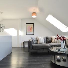 Stylish 1-Bedroom Loft Flat