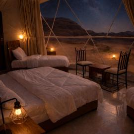 Rum Red Sand Luxury Camp & Jeep Tours, hotel em Wadi Rum