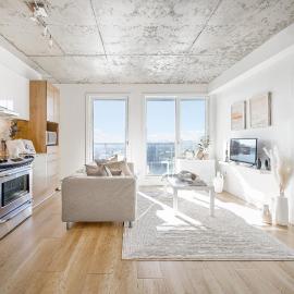 Serene Scandinavian-Downtown Montreal-Free Underground Parking - Laundry - Bell Center