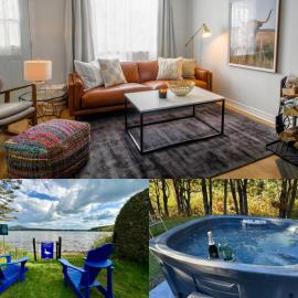 Repère d'Eastman - Spa et Accès au lac, hotel u gradu 'Eastman'