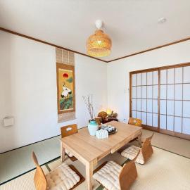 禅 宮島 一棟貸し 最大6名 ダブルベット3台 2階建の1棟貸しホテル