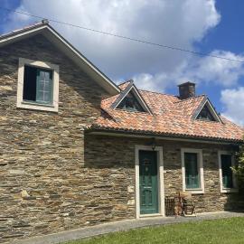 Casa rústica en el campo