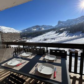 Appart T2 à Superdévoluy au pied de piste