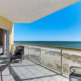 Gulf Front Condo with Onsite Pools Fitness Center Dry Sauna and WiFi
