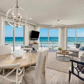 Stunning beachfront condo with shared pool & beach access