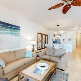 Dog-friendly 4th-floor 3-bedroom condo with stunning Gulf views & pickleball