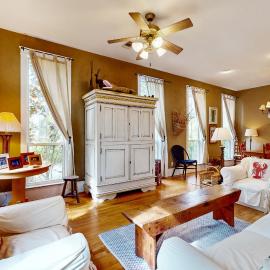 Coastal haven near the beach off scenic 30A with two pools & porch- dog-friendly