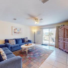 Dog-friendly townhome in private community with pool - near beach