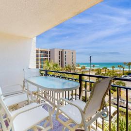 Serene Gulf-front condo with a pool tennis grilling area & beach access