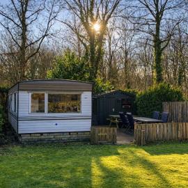 Schoonloo में, होटल Gezellige Stacravan in bosrijke omgeving - De Tien Heugten, Drenthe