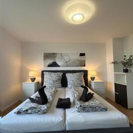 Stielvolle Etagenwohnung in bester Lage, hotell i Rodenbach