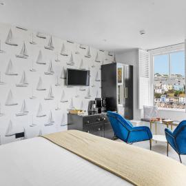Golden Vanity Suite - Sea View - Free Wi-Fi, hotel Brixhamben