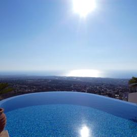 Breathtaking Panoramic Villa Sea View Infinity Pool, hotel din Tala
