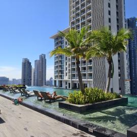 1 BR 5mins to beach Sea view Riviera Wongamat