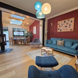 Villa Brique et Silex Terrasse Jardin Parking Rouen