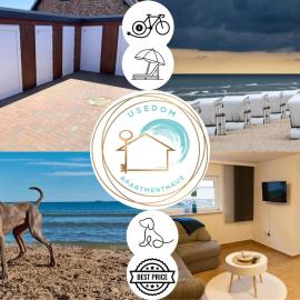 Usedom-Apartmenthaus Zinnowitz Ruhige Lage nahe Ostsee