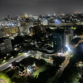 Apartamento con vista mar y la ciudad La Paz en Malecón Santo Domingo