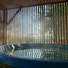 KASZUBY Oliwkowy domek Niesiołowice na Kaszubach Balia z Jacuzzi Jeziora lasy