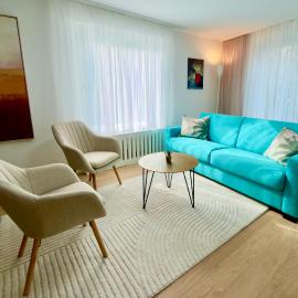 Moderne Wohnung mit Bodenseeblick