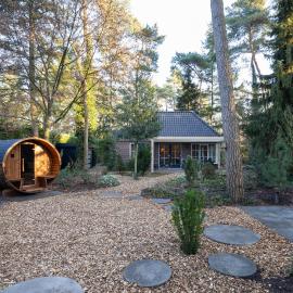 Lodge met eigen wellness onder de bomen, hotel a Lochem