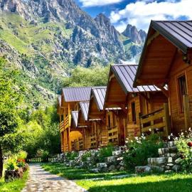 Villas Jezerca, hotelli kohteessa Valbonë