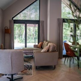 Modern Luxe Ecovilla with Terrace on the Water