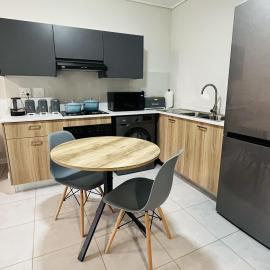 Hlubi at Lifestyle Estate with restaurant and work-station