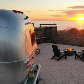 Cool California Coast Airstream, hotel a Half Moon Bay