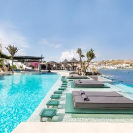 Kivotos Mykonos - Preferred Hotels & Resorts, hotell i Ornos