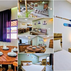 Casas Costa Dos Corais - 200m do mar, Climatizada, Confortável e Completa, ξενοδοχείο σε Japaratinga