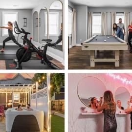 Downtown Luxury - Hot-tub, BBQ, Firepit, Home Gym, Peloton, Pool table, Arcade, Games