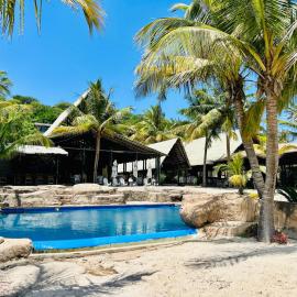Nghunghwa Lodge Bilene、Vila Praia Do Bileneのホテル