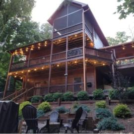 No Agenda Cabin Pet Friendly Blue Ridge cabin