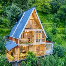 The nature view A shaped tree cottage