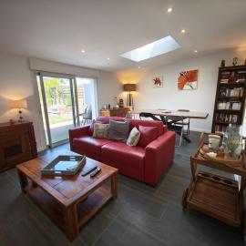 Maison cosy rénovée avec jardin, proche mer