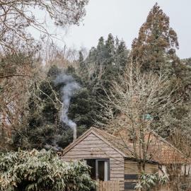 Sky Cabin. Cosy Forest Log Cabin 3 night minimum – hotel w mieście Wareham