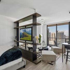 29th Floor Balcony Studio Miami Skyline Views