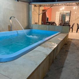 Espaço Nossa Casa, Piscina e churrasqueira Privativas